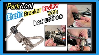 Park Tool CT5 Mini Bike Chain Breaker Tool Review and Instructions [upl. by Adiene]