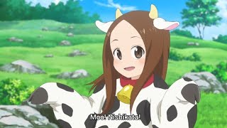 Cow Takagisan scene karakai jouzu no takagi san season 3 ep 1 [upl. by Naud170]