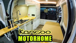 Kangoo Motorhome  TOUR COMPLETO [upl. by Droffats]