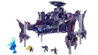 Halo Mega Bloks  Covenant Scarab [upl. by Elocal]