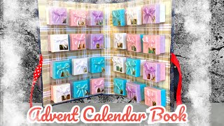 📖LIBRO CALENDARIO DELLAVVENTO  Advent Calendar Book DIY calendariodellavvento adventcalendar [upl. by Rodman]