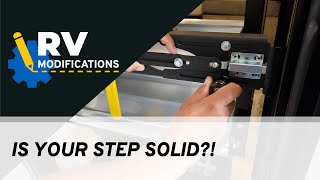 Lippert Solid Step Installation  RV Modifications [upl. by Nosaj]