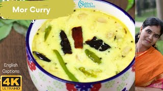 Mor Curry  Kerala style Moru Kachiyathu  Butter Milk Curry [upl. by Nylodnew]