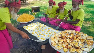 Poached Eggs amp Khichdi Recipe of Grandpa  Traditional Bengali Food for Old Age Special People [upl. by Katee]