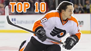 My Top 10 Favorite Danny Briere Goals [upl. by Domonic]