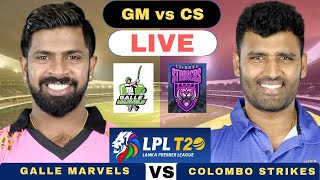 LPL Live Galle Marvels vs Colombo Strikers Live  GM vs CS Live 5th Match Lanka Premier League 2024 [upl. by Zug]