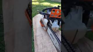 STIHL V5 Chainsaw Engine Dominates Power Unleashed [upl. by Jariah]