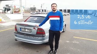 Opel VECTRA B 25 V6 Detaylı İnceleme Test [upl. by Greenwald13]