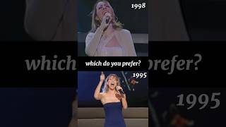 Mariah Carey Vision Of Love 1995 vs 1998 [upl. by Engud]