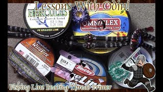 Comparing Beading Threads Part 2  Fishing Lines and Fireline  Lessons With Odin [upl. by Edrea665]