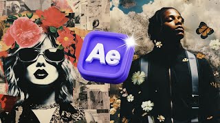 Ultimate Guide to Collage and Paper Rip Editing  Adobe After Effects [upl. by Danyelle]