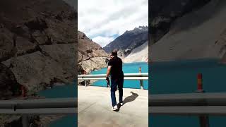 Attabad lake subscribemychannel mountains thehunzavalleydiscoverhunza travelhunza incrediblehu [upl. by Jezreel]