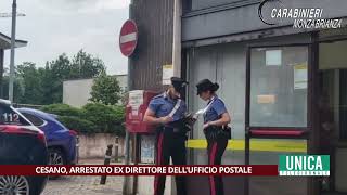 Cesano Maderno arrestato ex direttore dellufficio postale [upl. by Oicangi151]