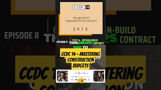 CCDC 14  Mastering Construction Budgets [upl. by Ocinemod]