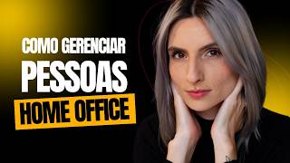 Como gerenciar pessoas em Home Office  Aline Decker [upl. by Gnek740]