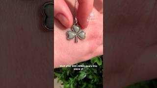 What is Connemara marble Well here it is in a shamrock necklace [upl. by Quickman]