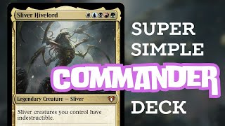 Commander deck for NEW PLAYERS  Sliver Hivelord [upl. by Ecirehc]