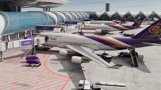 ✈️ New Airport Released BKK 🇹🇭 Bangkok [upl. by Crellen]