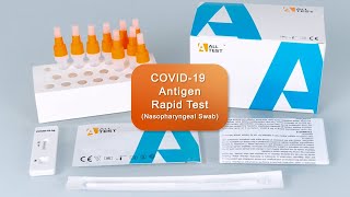 ALLTEST COVID 19 Antigen Rapid Test （Nasopharyngeal Swab） [upl. by Danita783]