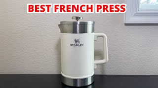 Stanley French Press Coffee Maker Review Best French Press You Can Buy [upl. by Leviram638]