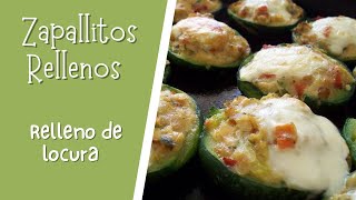 Zapallitos rellenos de chorizo de cerdo [upl. by Deste]