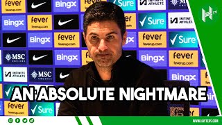 A NIGHTMARE EIGHT WEEKS Mikel Arteta after Arsenal draw with Chelsea [upl. by Nairdad835]