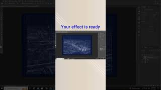 Master the Blueprint Effect A StepbyStep Tutorial shorts tutorial photoshop [upl. by Hogen]