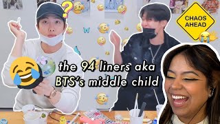 Namseok BTS’s calm but dysfunctional middle child  REACTION [upl. by Kentigera]