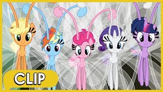 Las Mane 6 Transformadas en Breezies  MLP La Magia de la Amistad Español Latino [upl. by Elleirua490]