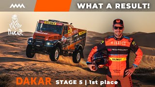 Dakar Rally 2024  Stage 5  1st Place  Our first triumph [upl. by Lachus]