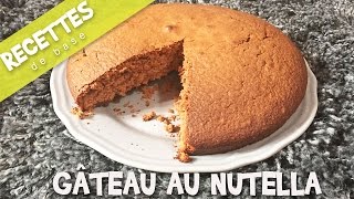 Recette du gâteau au nutella [upl. by Neemsaj]