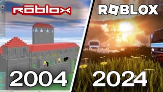 Evolution of Roblox 20042024 20 YEARS [upl. by Wildee979]