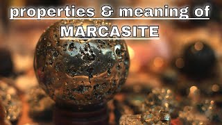 Marcasite Meaning Benefits and Spiritual Properties [upl. by Kamal]