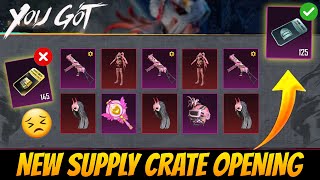 😍NEW SUPPLY CRATE OPENING  BGMI amp PUBG  PREMIUM CRATE REMOVED IN BGMI 😭 ParasOfficialYT [upl. by Irodim204]