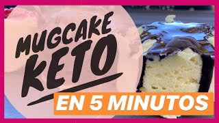 Desayuno KETO rápido y DULCE Keto Muffin en 5 minutos [upl. by Eicnan865]