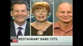 Banning kids from restaurants Discrimination or Good Sense [upl. by Sindee]