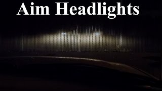 How to Adjust Align and Aim Headlights and Fog Lights PERFECTLY [upl. by Boys]