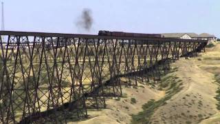 CP 2816 Lethbridge Viaduct Summer Lethbridge Alberta [upl. by Beaudoin]