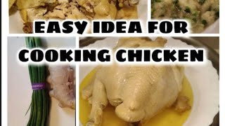 HOW TO STEAMED CHICKEN  EASY WAY TO COOK CHICKEN  EASY IDEA FOR COOKING CHICKEN [upl. by Gerstein378]