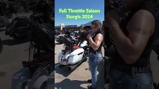 Full Throttle Saloon Sturgis 2024 bikerlife ruroc harleydavidson tabperformance dji sturgis [upl. by Vitek529]