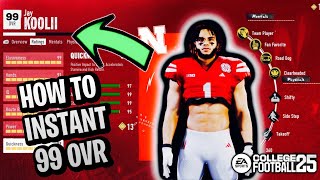 RTG SKILL POINT GLITCH full walkthrough CFB25 ROAD TO GLORY After Patch [upl. by Fosque407]