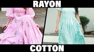 Cotton vs RayonWhich Is Better [upl. by Graniah]