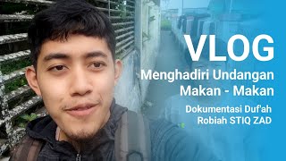 VLOG MENGHADIRI UNDANGAN MAKAN  MAKAN DARI ALUMNI STIQ ZAD [upl. by Anidem853]