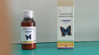 Levocetirizine dihydrochloride and Montelukast sodium Syrup  L montus Syrup [upl. by Sivrahc]