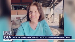 COVID19 patient shows improvement after receiving ivermectin following legal battle with hospital [upl. by Ahsinwad]