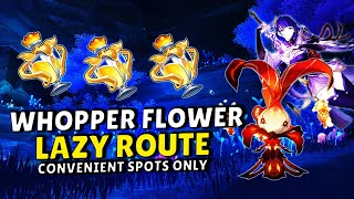 Whopper Flower Farming Route EASY amp LAZY ROUTE  SPED UP X2 [upl. by Aidan]