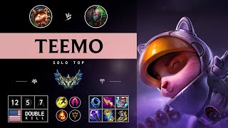 Teemo Top vs Singed Unstoppable  NA Challenger Patch 1415 [upl. by Elsworth978]