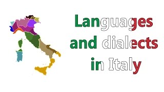 Languages and dialects of Italy with audio for each one [upl. by Hakon]