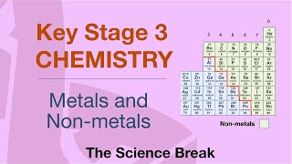 Key Stage 3 Chemistry  Metals and Nonmetals in the Periodic Table [upl. by Ethelinda]