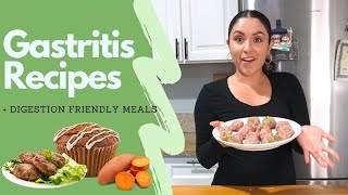 Gastritis Recipes  Digestion Friendly Breakfast Lunch Dinner [upl. by Adnulahs]